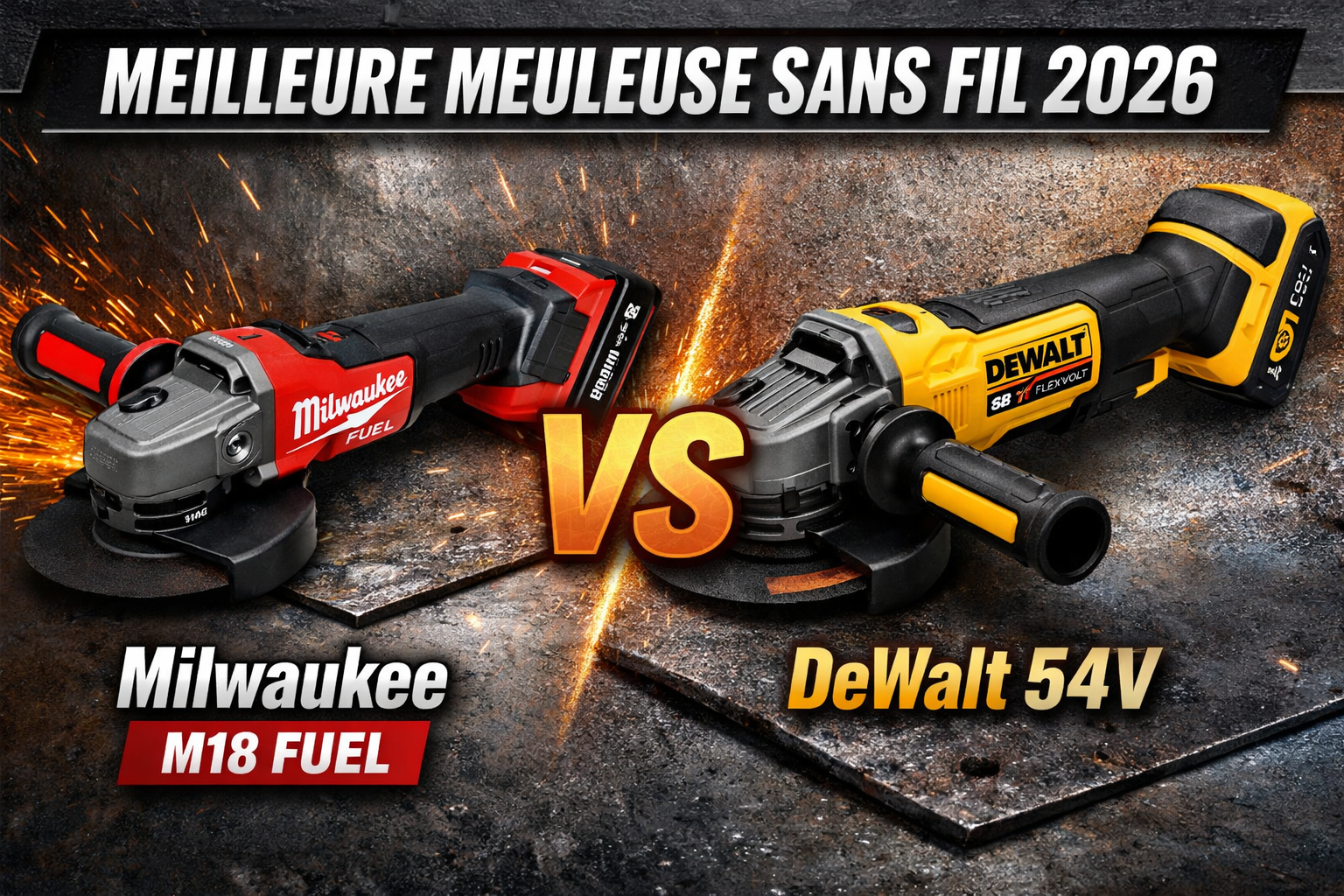 meilleure meuleuse sans fil 2026