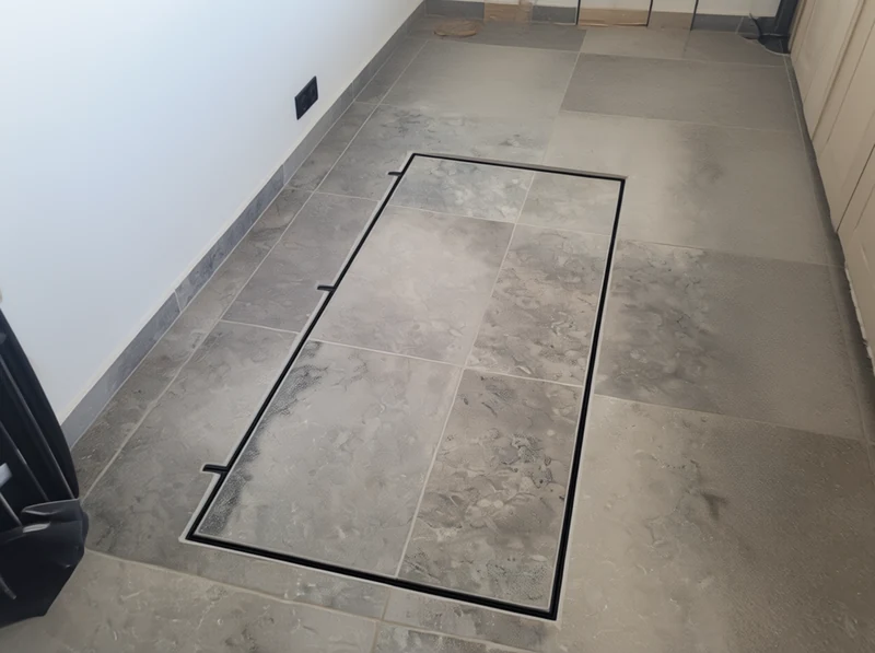 trappe de sol carrelée val d'oise