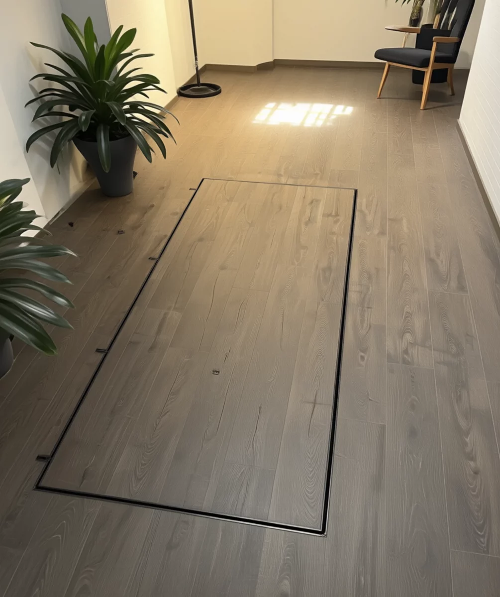 trappe de cave carrelée yvelynes